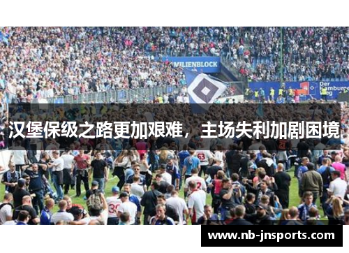 汉堡保级之路更加艰难，主场失利加剧困境